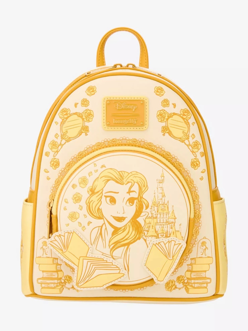 Loungefly Beauty and the Beast Belle Tonal Sketch Portrait Mini Backpack - Picture 1 of 9
